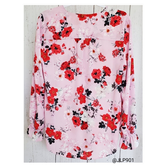 ᴛ ᴛᴀʜᴀʀɪ ᴘɪɴᴋ ғʟᴏʀᴀʟ ʙʟᴏᴜsᴇ - Picture 5 of 10